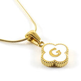 Lucky Clover Stainless Steel Pendant Necklace - Wear with style