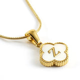 Lucky Clover Stainless Steel Pendant Necklace - Wear with style