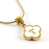 Lucky Clover Stainless Steel Pendant Necklace - Wear with style