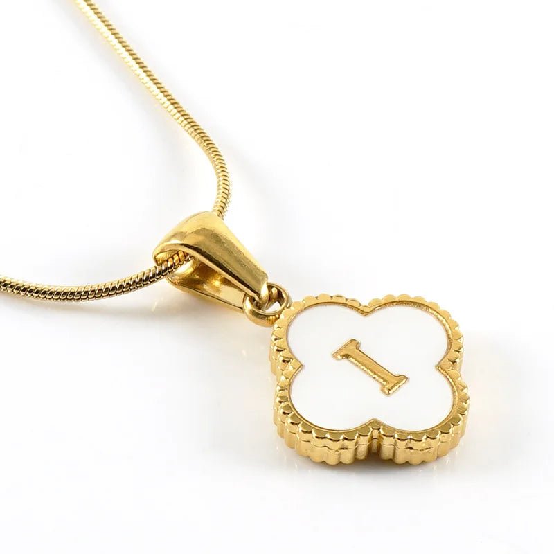 Lucky Clover Stainless Steel Pendant Necklace - Wear with style