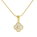 Lucky Clover Stainless Steel Pendant Necklace - Wear with style