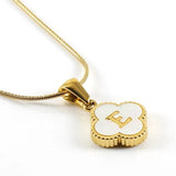 Lucky Clover Stainless Steel Pendant Necklace - Wear with style
