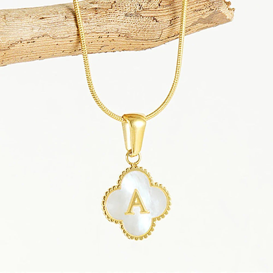Lucky Clover Stainless Steel Pendant Necklace - Wear with style