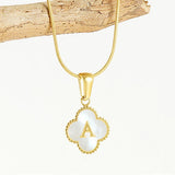 Lucky Clover Stainless Steel Pendant Necklace - Wear with style