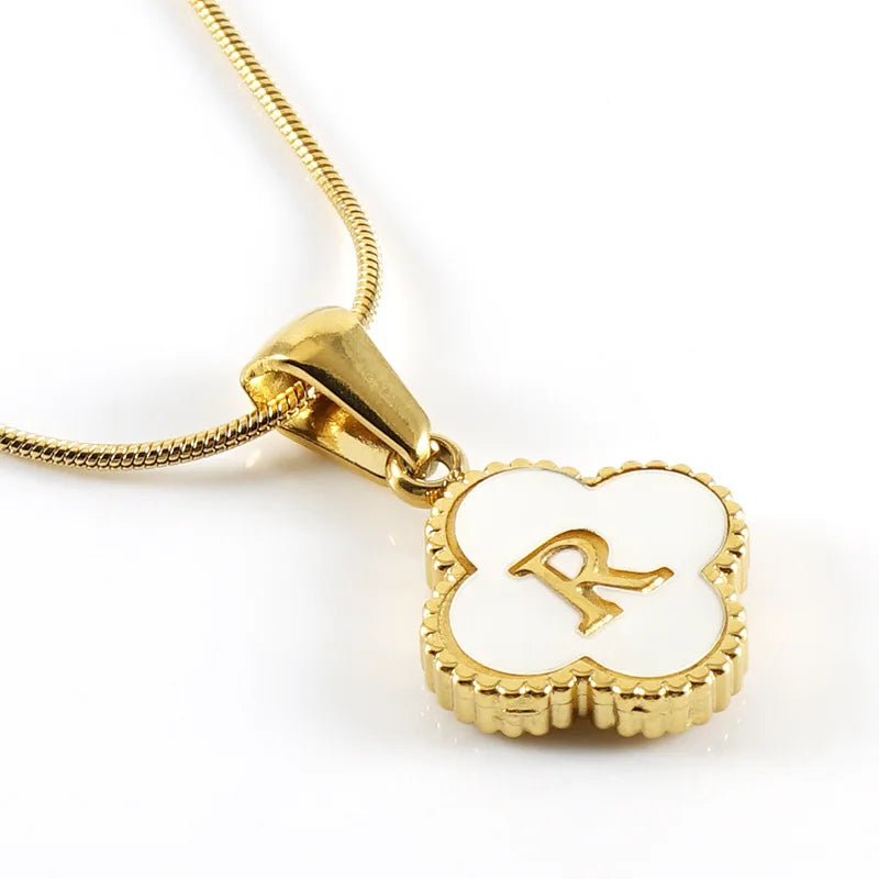 Lucky Clover Stainless Steel Pendant Necklace - Wear with style