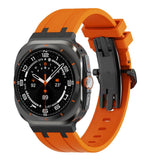 Luxury AP Butterfly Buckle Silicone Band For Galaxy Watch 7 Ultra/8 Ultra - Wear with style