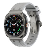 Luxury AP Butterfly Buckle Silicone Band For Galaxy Watch 7 Ultra/8 Ultra - Wear with style