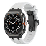 Luxury AP Butterfly Buckle Silicone Band For Galaxy Watch 7 Ultra/8 Ultra - Wear with style