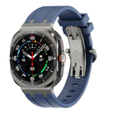 Luxury AP Butterfly Buckle Silicone Band For Galaxy Watch 7 Ultra/8 Ultra - Wear with style