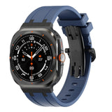 Luxury AP Butterfly Buckle Silicone Band For Galaxy Watch 7 Ultra/8 Ultra - Wear with style