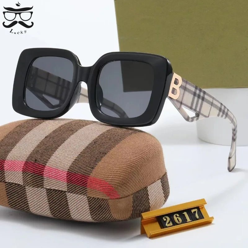Luxury Retro Large Frame Sunglasses - Wear with style