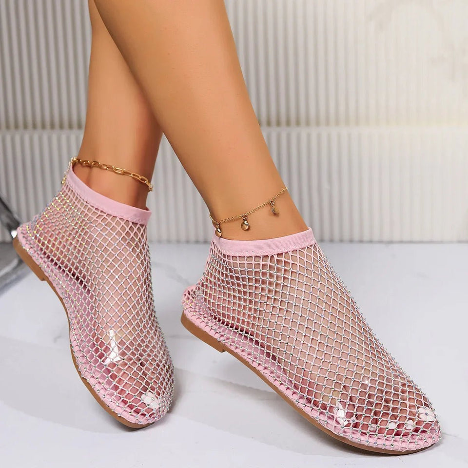 Luxury Round Toe Flat Bottom Sandals - Wear with style