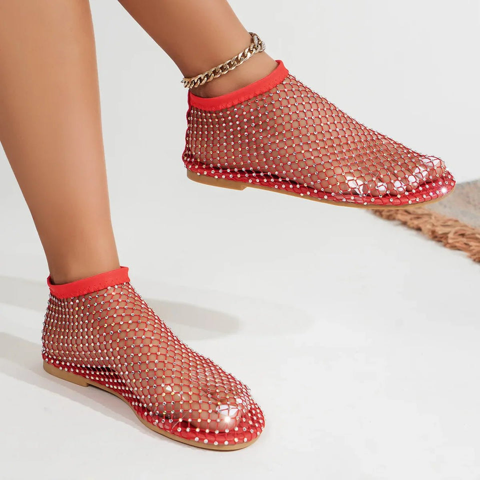 Luxury Round Toe Flat Bottom Sandals - Wear with style