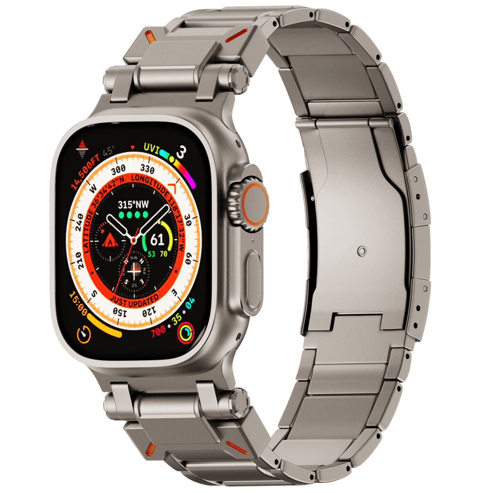 Luxury Titanium Band For Apple Watch - Wear with style