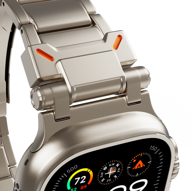 Luxury Titanium Band For Apple Watch - Wear with style