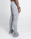 M5690 - AJSKP MULTI - COLOR STACKED SWEATPANTS - Wear with style