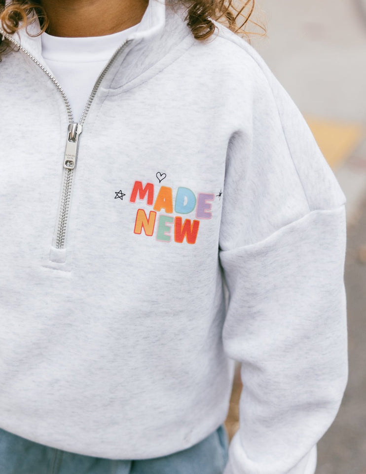 Made New Kids Half - Zip - Wear with style