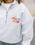 Made New Kids Half - Zip - Wear with style