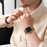Magnetic Buckle Leather Band for Apple Watch - Wear with style