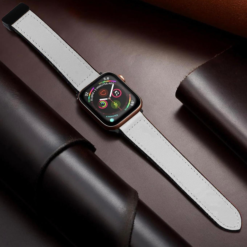 Magnetic Buckle Leather Band for Apple Watch - Wear with style