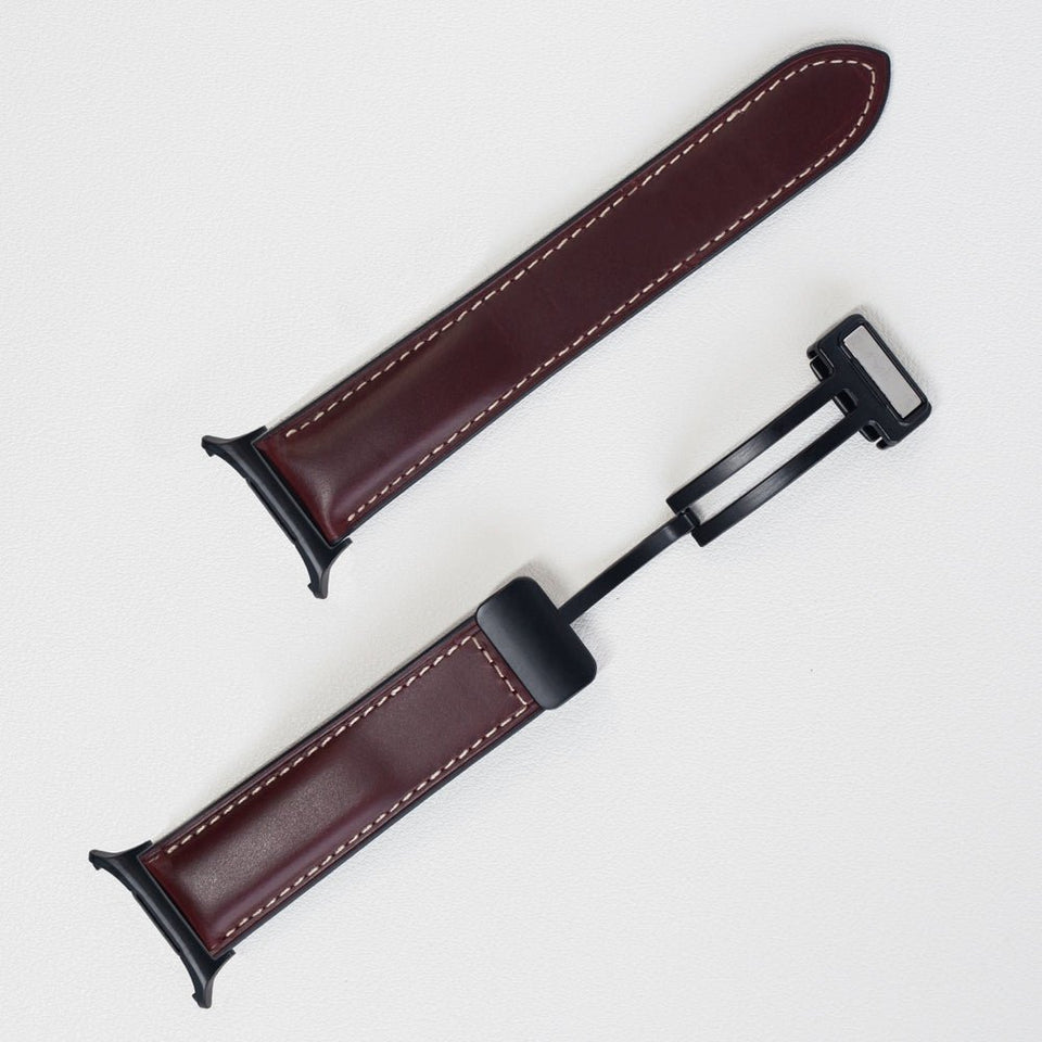 Magnetic Leather Band For Galaxy Watch 7 Ultra /8 Ultra - Wear with style