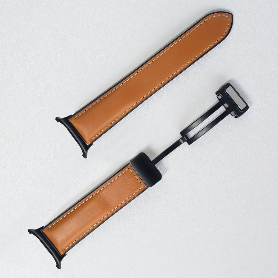 Magnetic Leather Band For Galaxy Watch 7 Ultra /8 Ultra - Wear with style