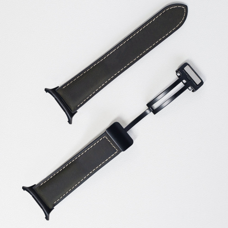 Magnetic Leather Band For Galaxy Watch 7 Ultra /8 Ultra - Wear with style