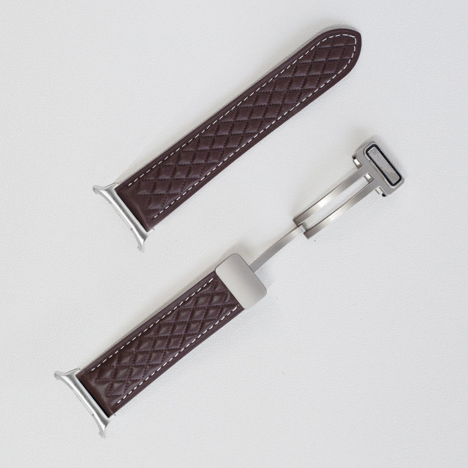 Magnetic Leather Band For Galaxy Watch 7 Ultra /8 Ultra - Wear with style