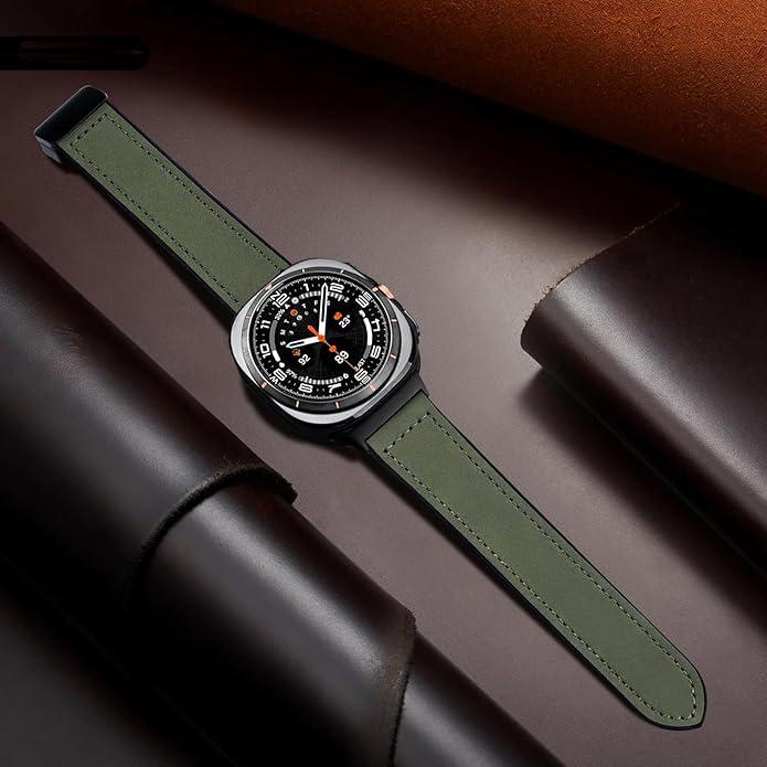 Magnetic Leather Watch Band for Galaxy Watch 7Ultra/8Ultra - Wear with style