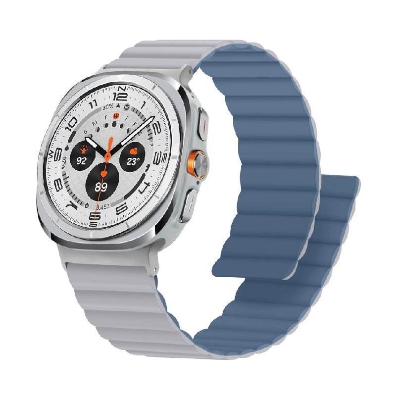 Magnetic Silicone Sport Band for Galaxy Watch 7 Ultra/8 Ultra - Wear with style
