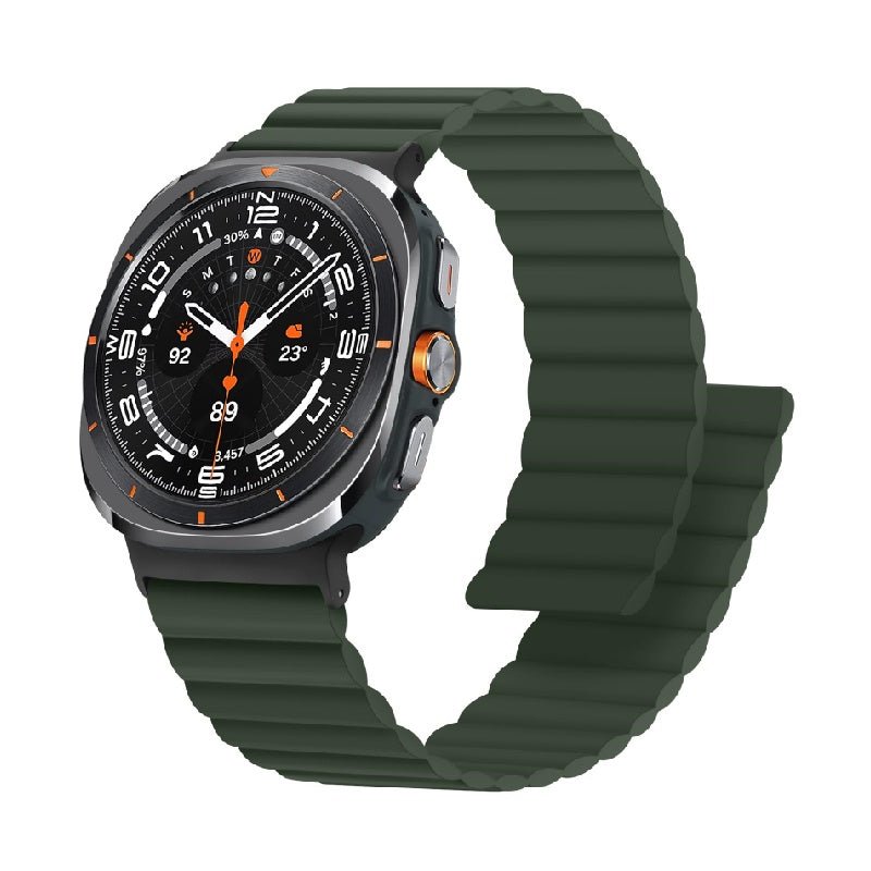 Magnetic Silicone Sport Band for Galaxy Watch 7 Ultra/8 Ultra - Wear with style
