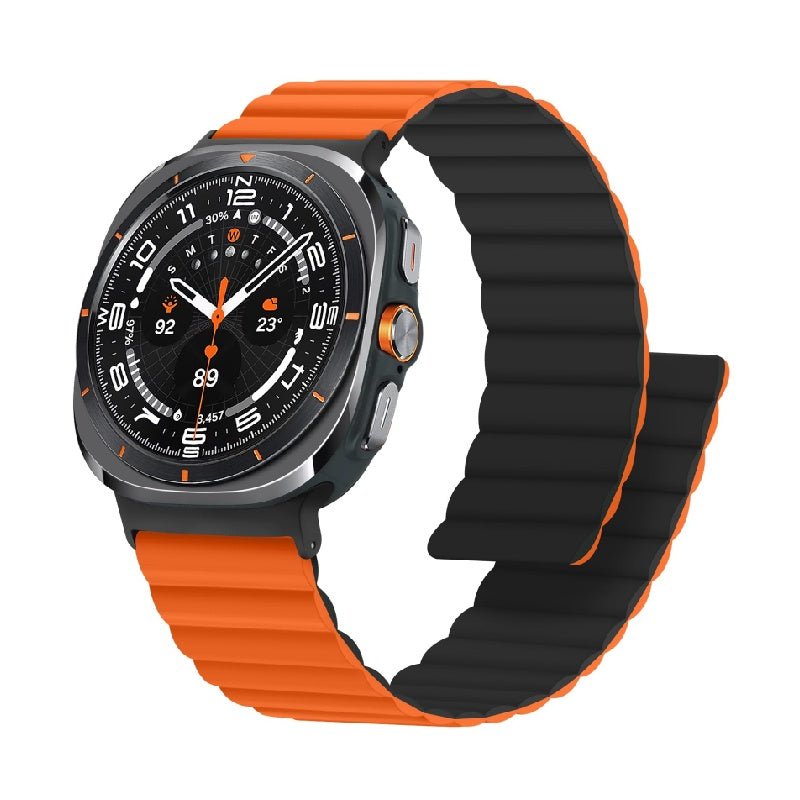 Magnetic Silicone Sport Band for Galaxy Watch 7 Ultra/8 Ultra - Wear with style