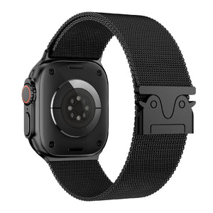 Magnetic Umbrella Buckle Milanese Stainless Steel Strap for Apple Watch - Wear with style