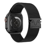 Magnetic Umbrella Buckle Milanese Stainless Steel Strap for Apple Watch - Wear with style