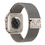Magnetic Umbrella Buckle Milanese Stainless Steel Strap for Apple Watch - Wear with style