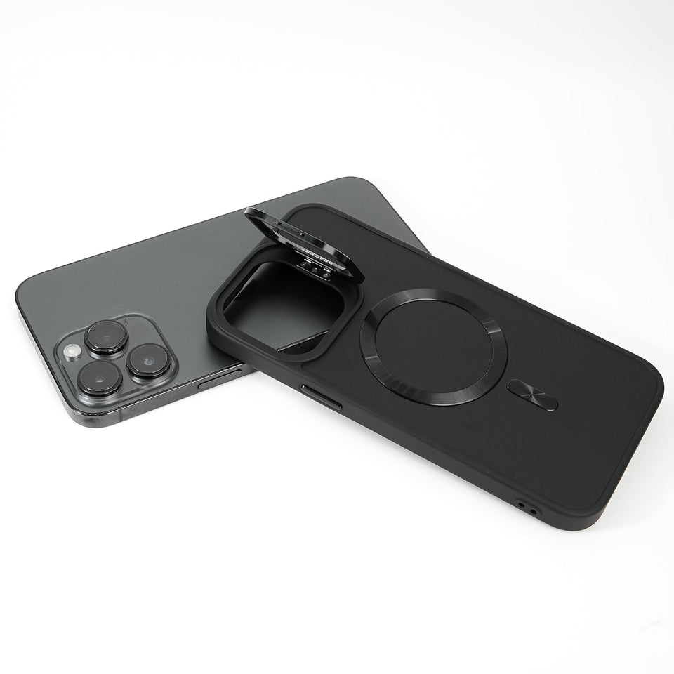 MagSafe Compatible Military - Grade Protective iPhone Case with Hidden Stand - Wear with style