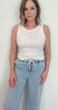 May Denim Pants-Light Wash - Wear with style