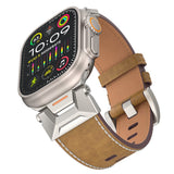 Mecha - Inspired Vintage Leather Band for Apple Watch - Wear with style