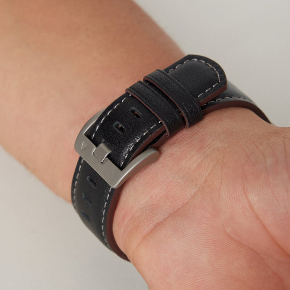 Mecha - Inspired Vintage Leather Band for Apple Watch - Wear with style