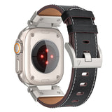 Mecha - Inspired Vintage Leather Band for Apple Watch - Wear with style