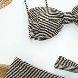 Melia three piece vacation swimsuit with cover up - Wear with style