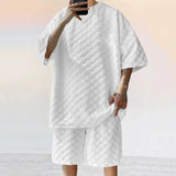 Men Leisure Oversized Two-piece shorts Set - Wear with style