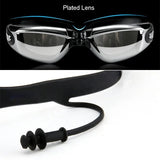 Men Swim Shorts Waterproof Goggles & Ear-plug Cap - Wear with style