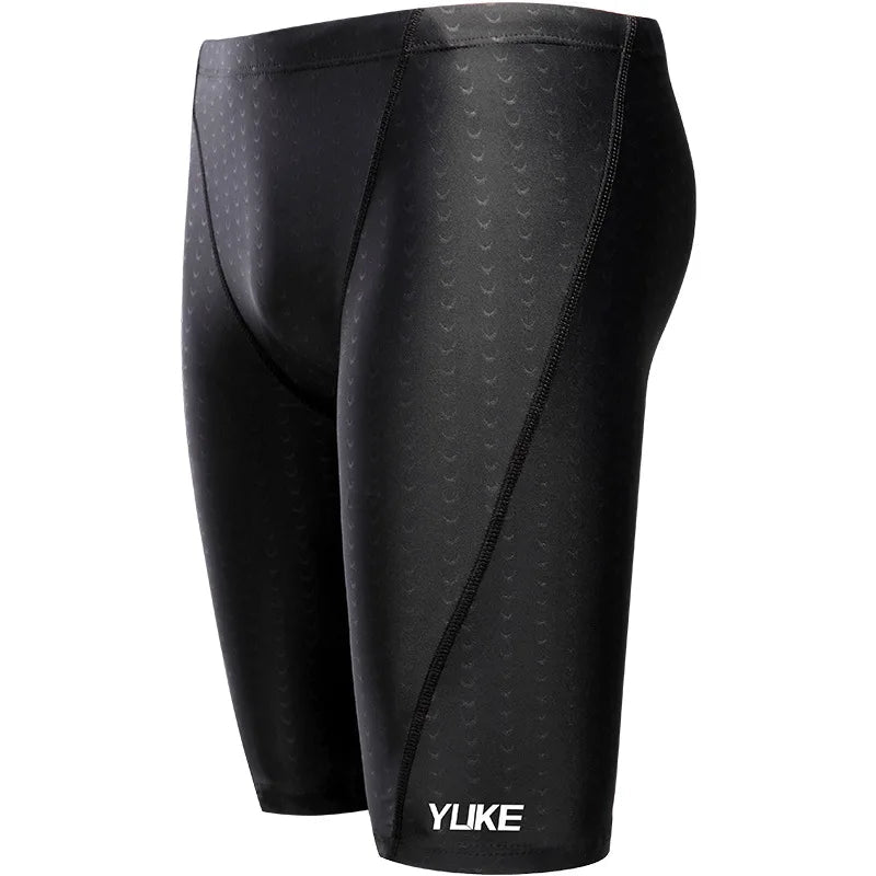 Men Swim Shorts Waterproof Goggles & Ear-plug Cap - Wear with style