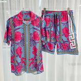 Men vacation casual beach shorts set - Wear with style