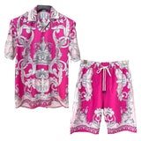 Men vacation casual beach shorts set - Wear with style