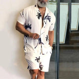 Men vacation two piece shorts set - Wear with style