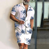 Men vacation two piece shorts set - Wear with style
