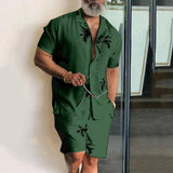 Men vacation two piece shorts set - Wear with style