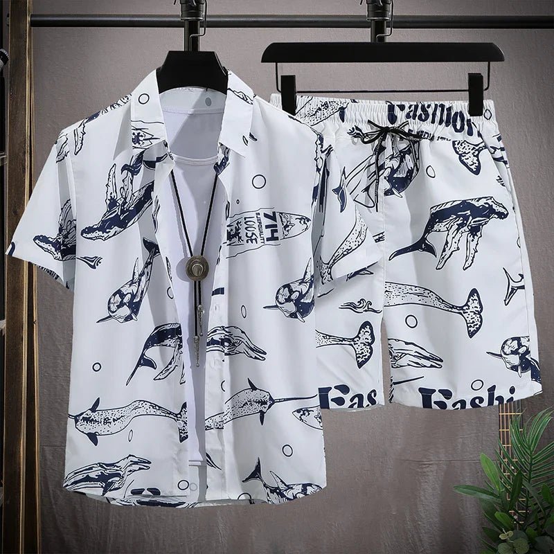 Men vacay Beach shorts Set - Wear with style